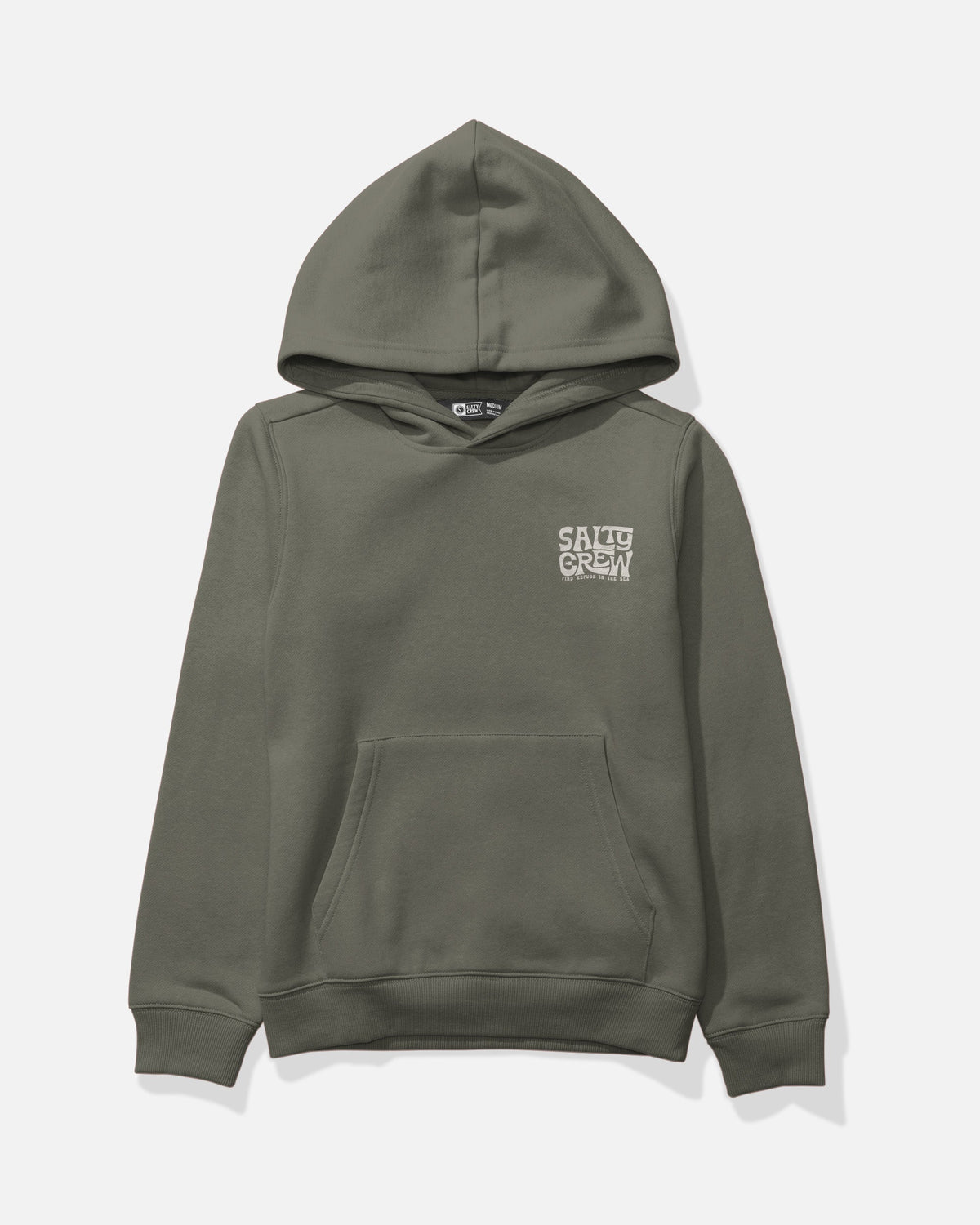 Salty Crew FREESTYLE BOYS FLEECE - Dusty Olive
