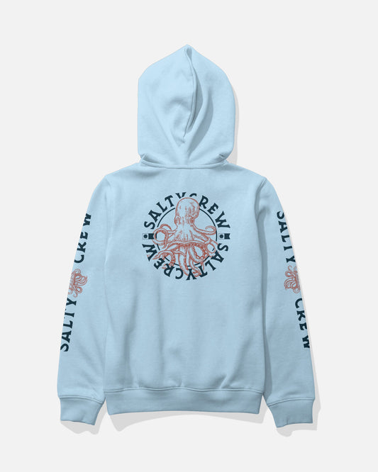 Salty Crew TENTACLES BOYS FLEECE - Clear Sky