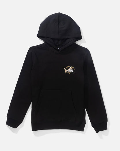 Salty Crew LURKING BOYS FLEECE - Black