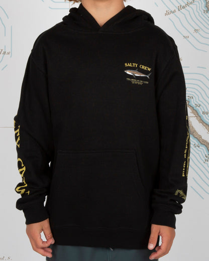 Salty Crew Salty Crew - Bruce Black Boys Hood Fleece