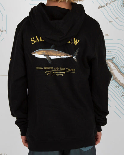 Salty Crew Salty Crew - Bruce Black Boys Hood Fleece