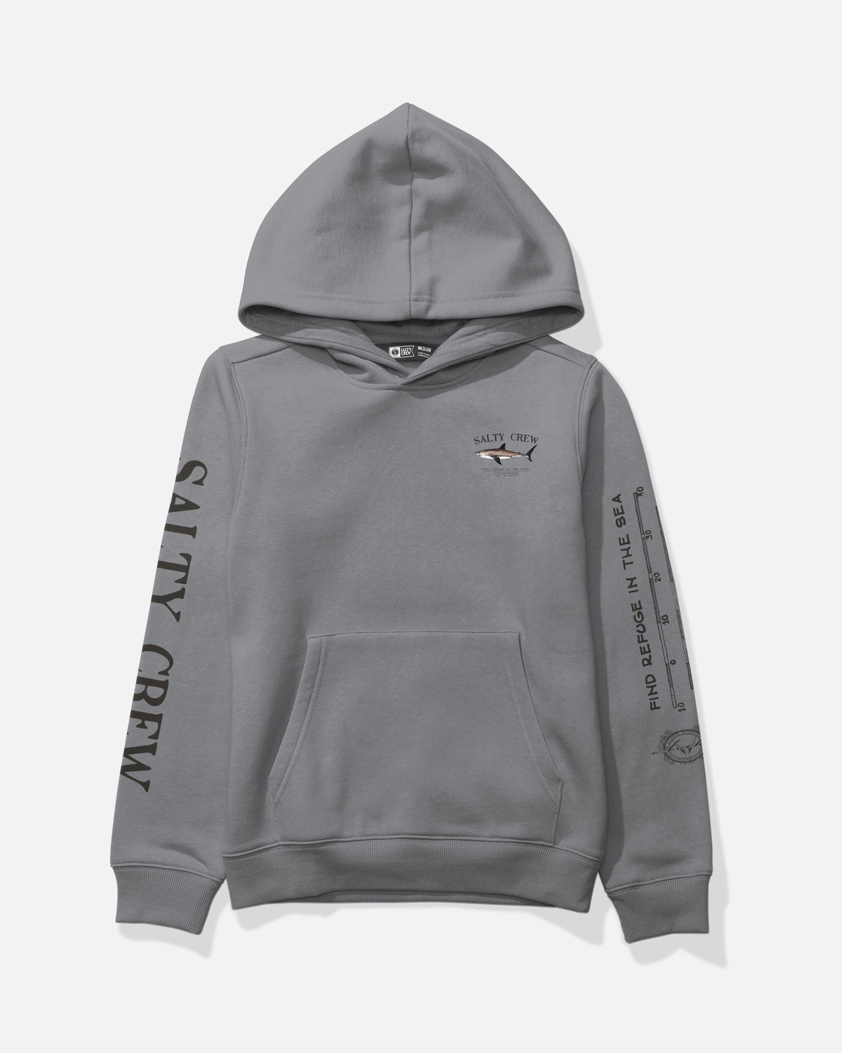 Salty Crew BRUCE BOYS FLEECE - Shark Skin
