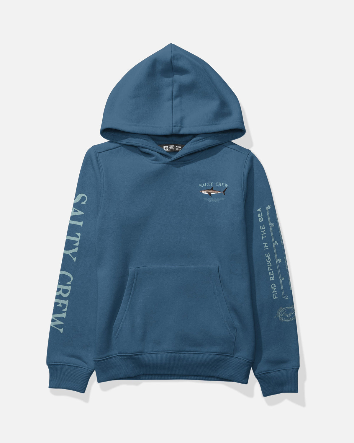 Salty Crew BRUCE BOYS FLEECE - Cast Blue