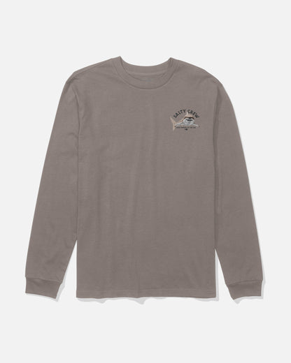 Salty Crew LURKING BOYS LS TEE - Cinder