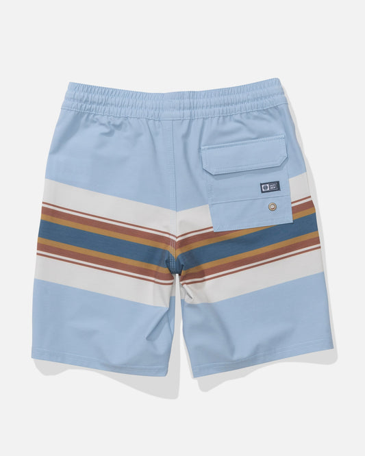 Salty Crew CREW BOYS STRIPE VOLLEY - Coast Blue
