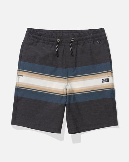 Salty Crew CREW BOYS STRIPE VOLLEY - Pirate Black