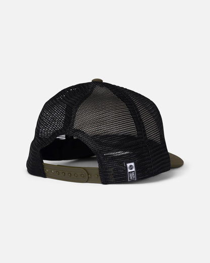 Salty Crew GOOD TIMES BOYS TRUCKER - Dark Olive