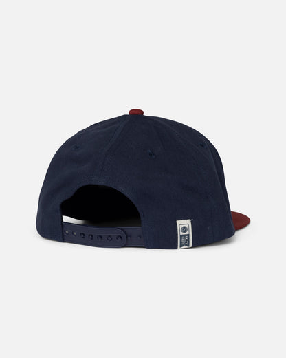 Salty Crew BRUCE BOYS 6 PANEL - Navy/Red