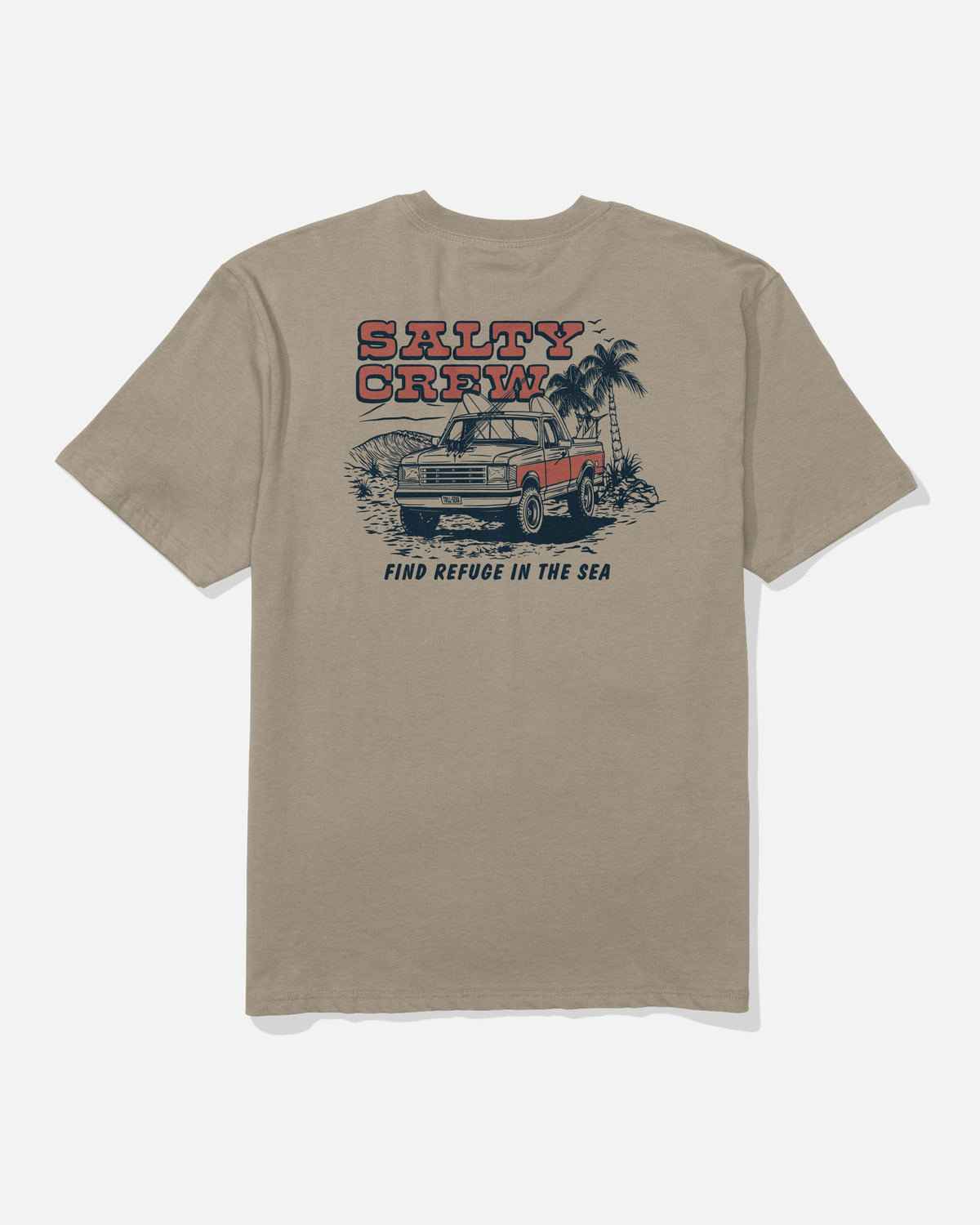Salty Crew TRUCK STOP CLASSIC TEE - Twig