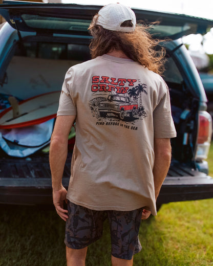 Salty Crew TRUCK STOP CLASSIC TEE - Twig