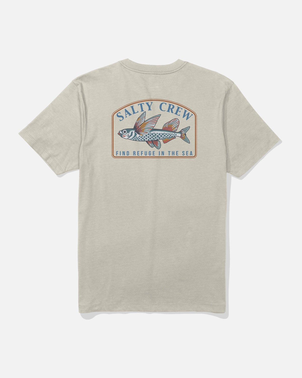 Salty Crew FLY HOME SS TEE - Bone
