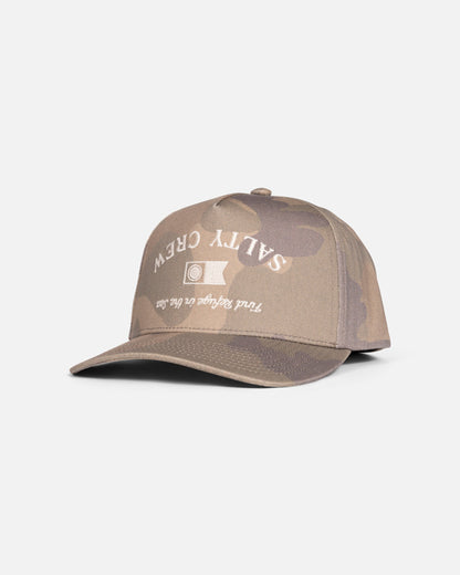 Salty Crew UPSIDEDOWN CREW SNAPBACK - Camo