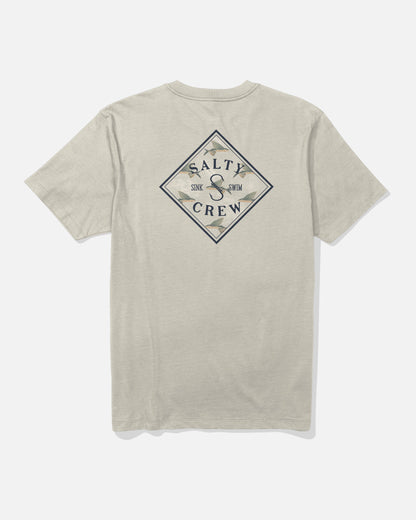 Salty Crew TIPPET FILL SS TEE - Bone