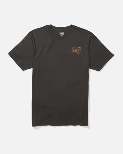 Salty Crew SHELLED SS TEE - BLACK