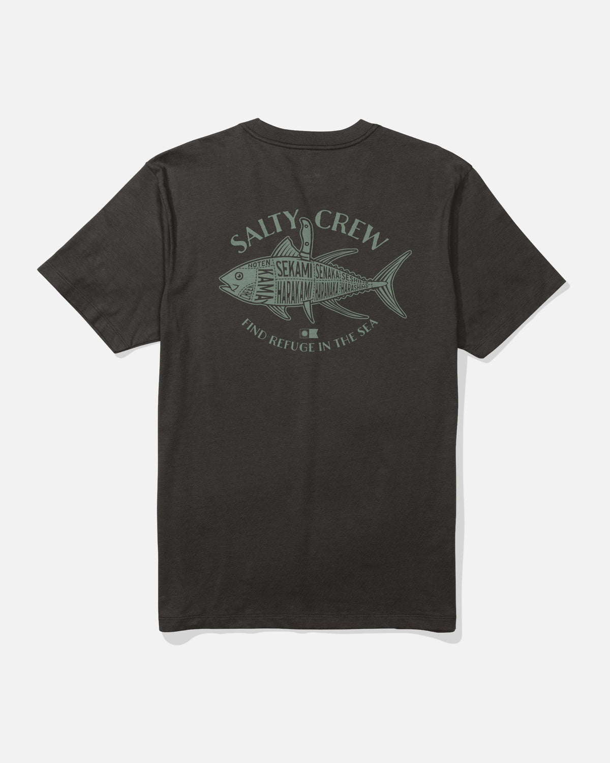 Salty Crew OMAKASE SS TEE - BLACK