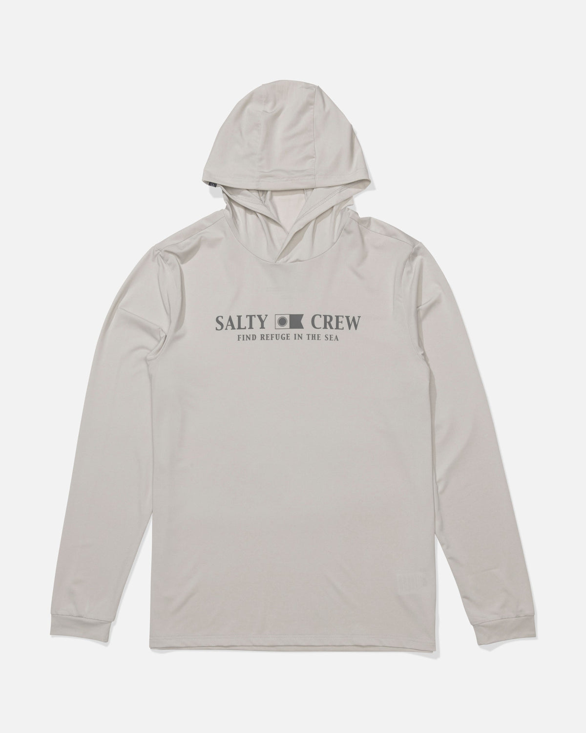 Salty Crew FLAGSHIP HOOD SUNSHIRT - Athletic Heather