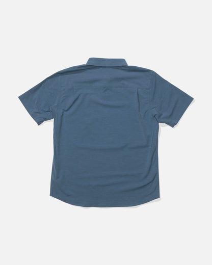 Salty Crew DRIFTER UV POLO - Channel Blue
