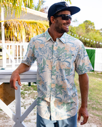 Salty Crew CREW SS BUTTON UP - Off White