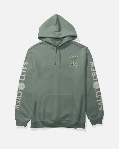 Salty Crew TAILED FLEECE - Laurel Wreath