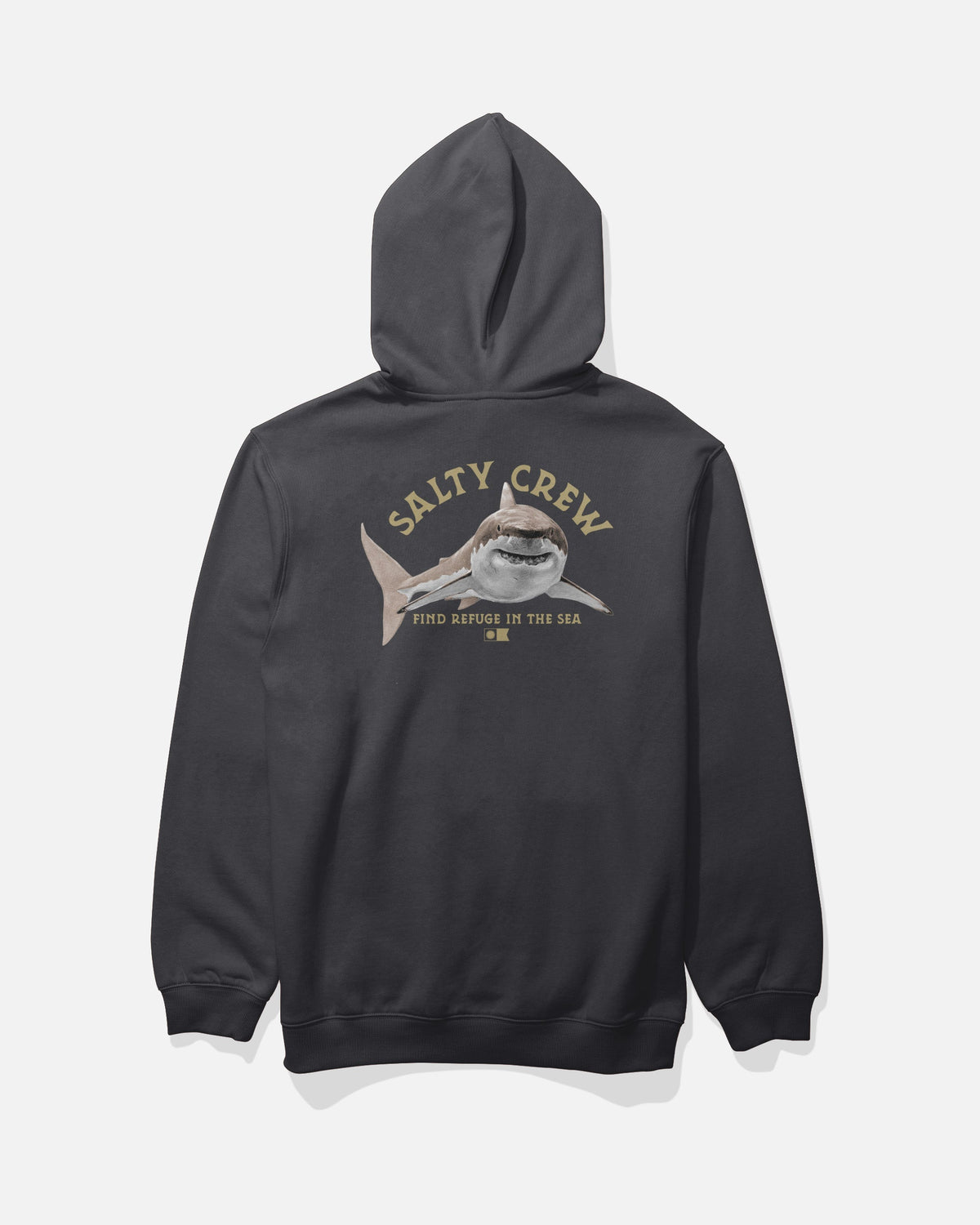 Salty Crew LURKING FLEECE - Black