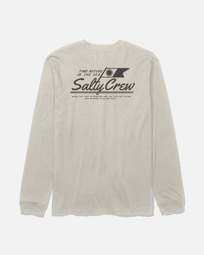 Salty Crew ORIGINAL LS TEE - Bone