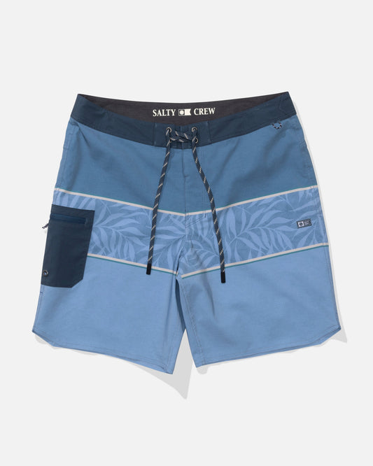 Salty Crew SESSION BLOCK BOARDSHORT - Captains Blue