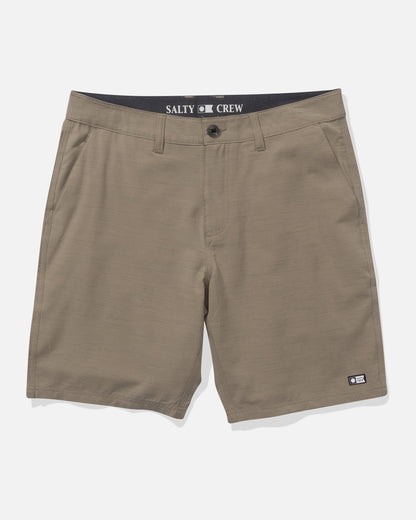 Salty Crew DRIFTER 19 SLUB HYBRID - Khaki