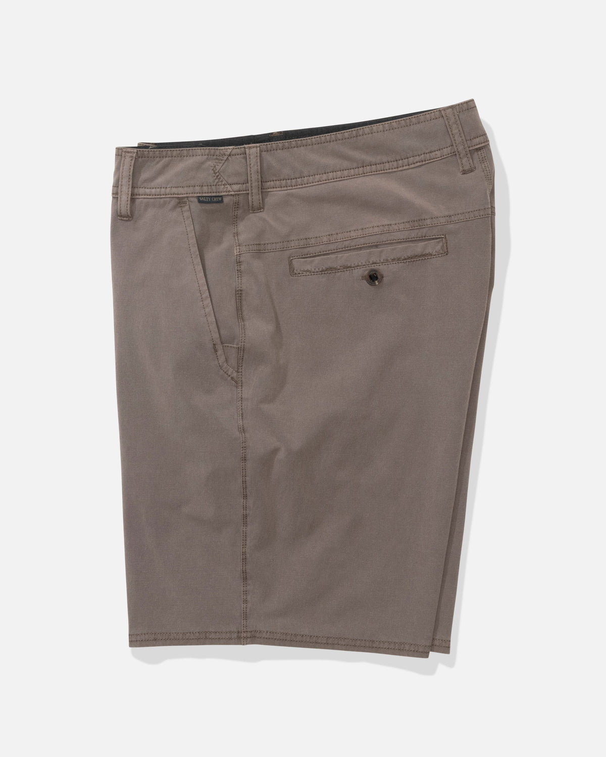 Salty Crew TRANSOM OVERDYE SHORT - Dark Brown