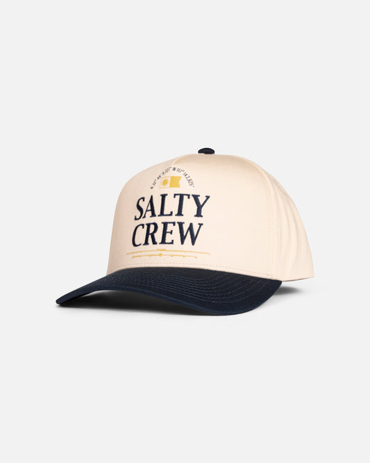 Salty Crew COORDINATES SNAPBACK - Off White/Navy