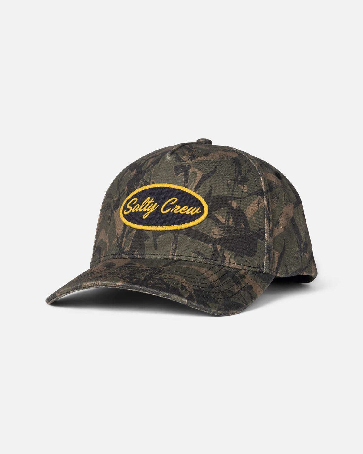 Salty Crew UPSTREAM SNAPBACK - Olive Camo