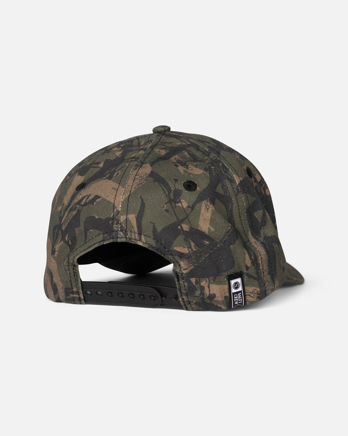 Salty Crew UPSTREAM SNAPBACK - Olive Camo
