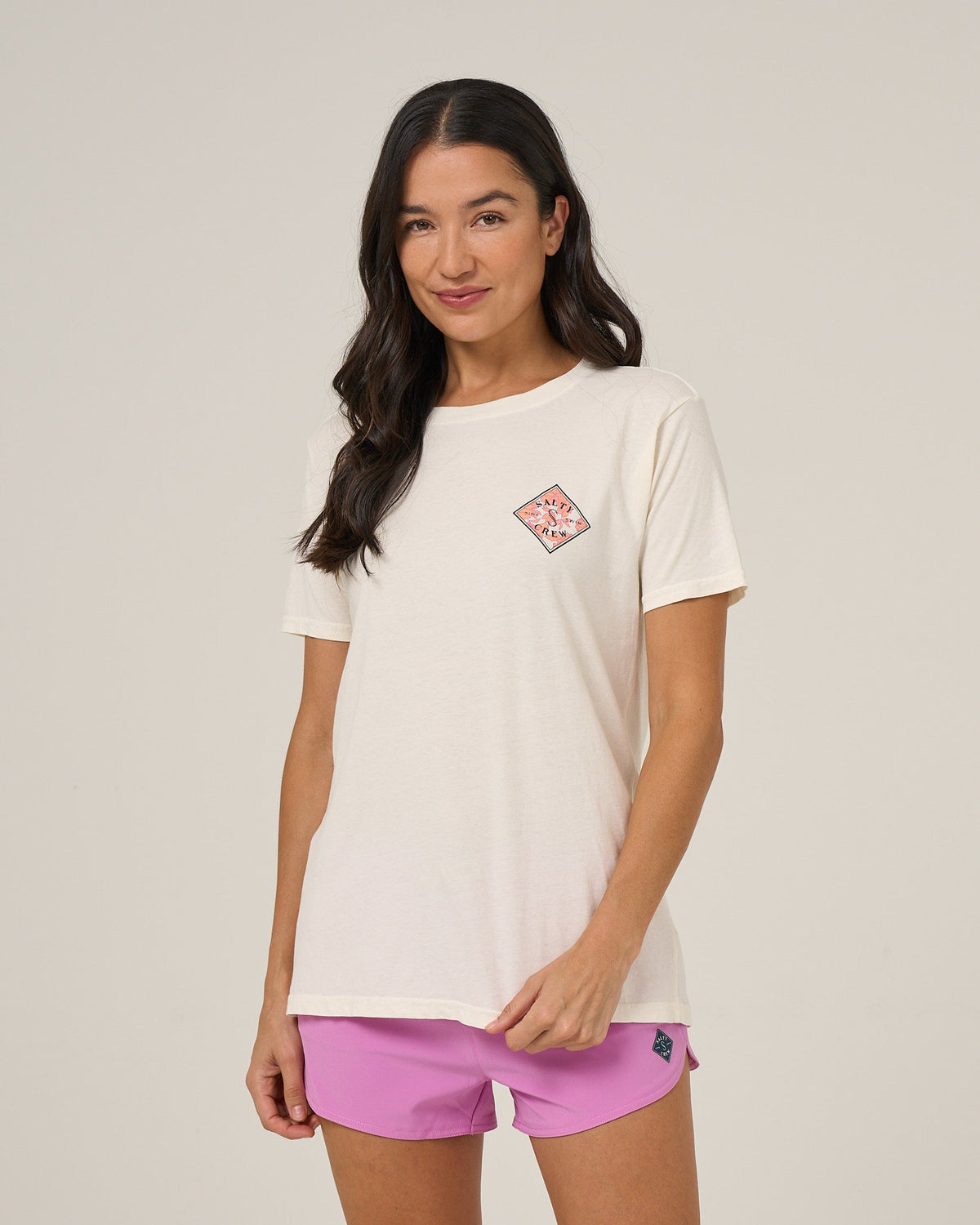 Salty Crew TIPPET BF TEE - Off White