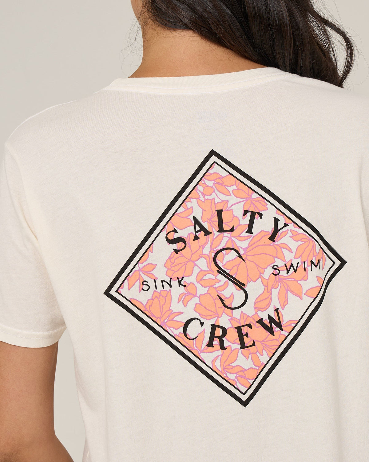 Salty Crew TIPPET BF TEE - Off White