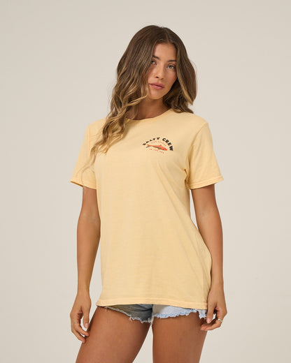 Salty Crew SALTY SARDINE BF TEE - Custard