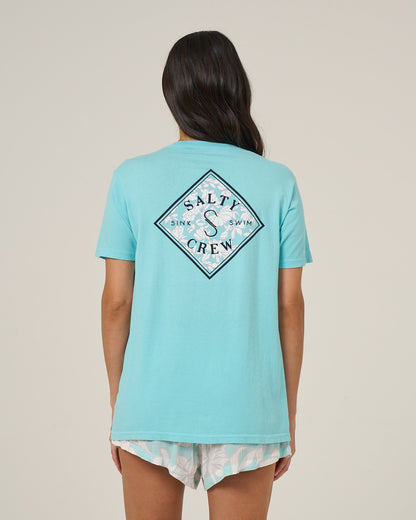 Salty Crew TIPPET BF TEE - Aquamarine