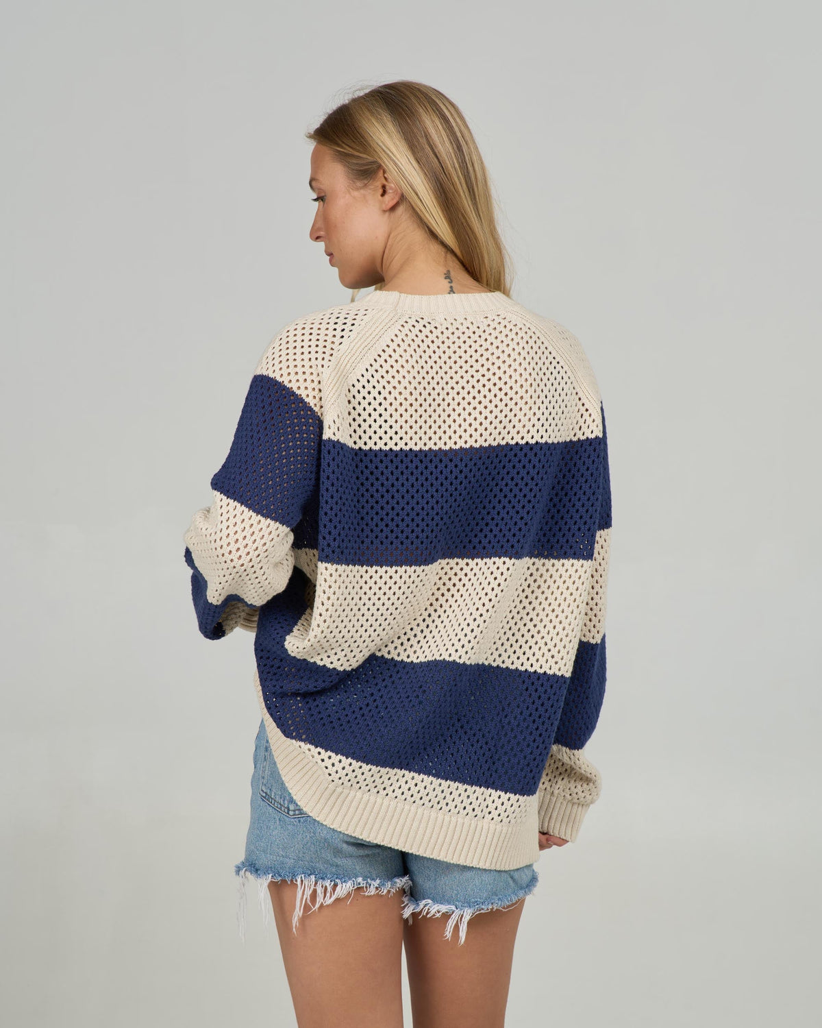Salty Crew SIGNAL CREW - Bright Navy