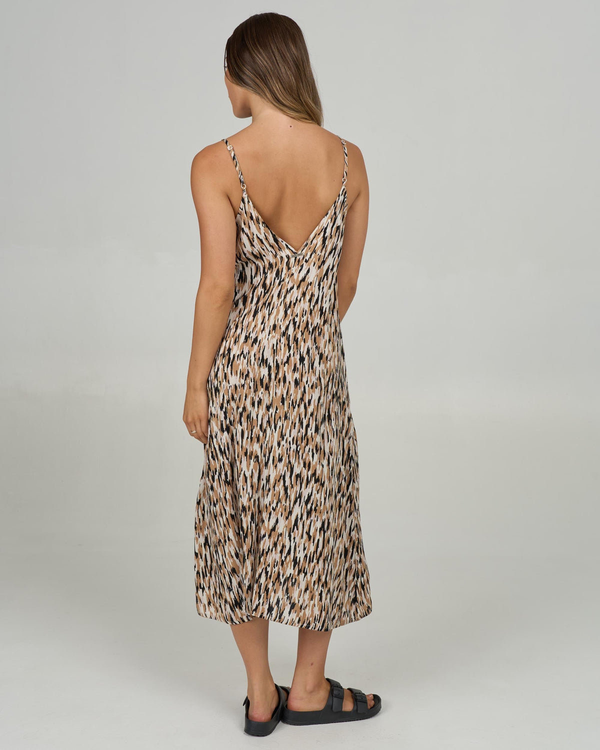 Salty Crew DREAMLAND MIDI DRESS - Sand Bar