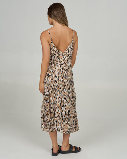 Salty Crew DREAMLAND MIDI DRESS - Sand Bar