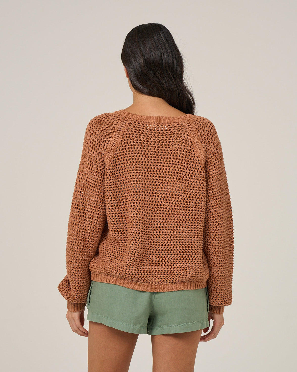 Salty Crew SURGE SWEATER - Mocha