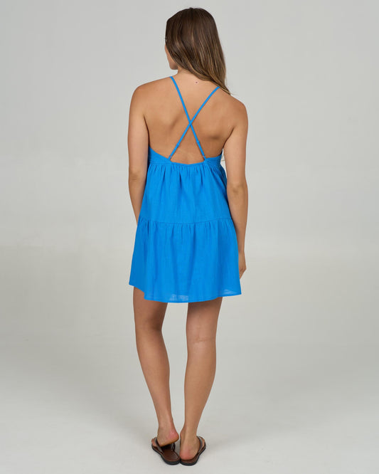 Salty Crew CHARTER DRESS - Bold Blue