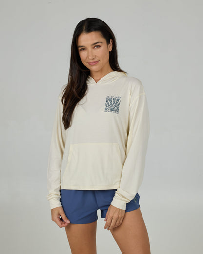 Salty Crew PERFECT SET TECH HOODY - OFF WHITE
