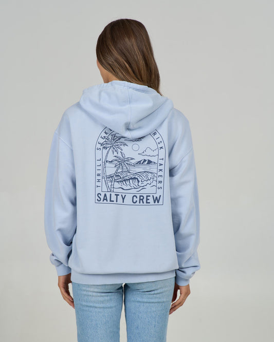 Salty Crew ARCHWAY ZIP HOODY - Fog