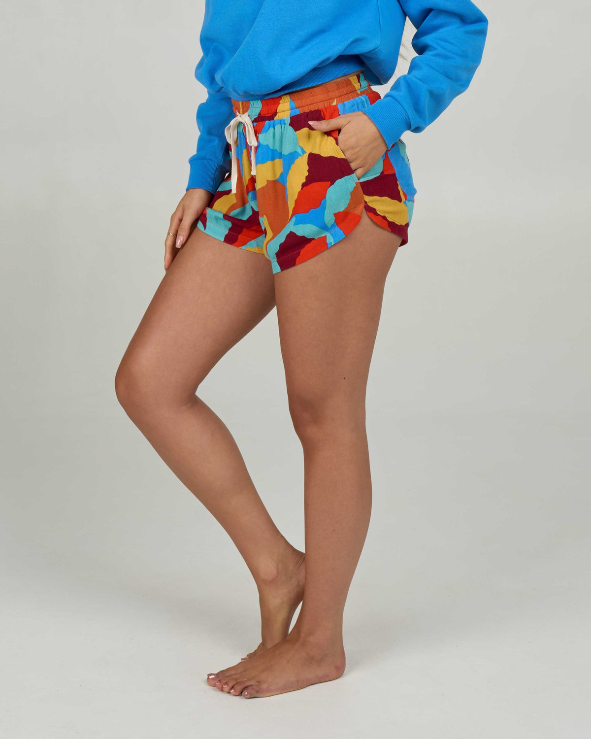 Salty Crew PALAPA PRINTED SHORT - Chili Pepper