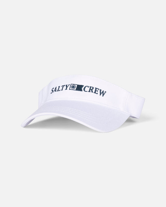Salty Crew DEEP SEA VISOR - White