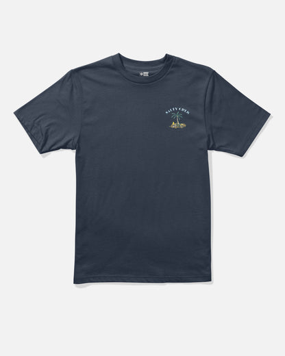 Salty Crew DESERTED BOYS SS TEE - Navy
