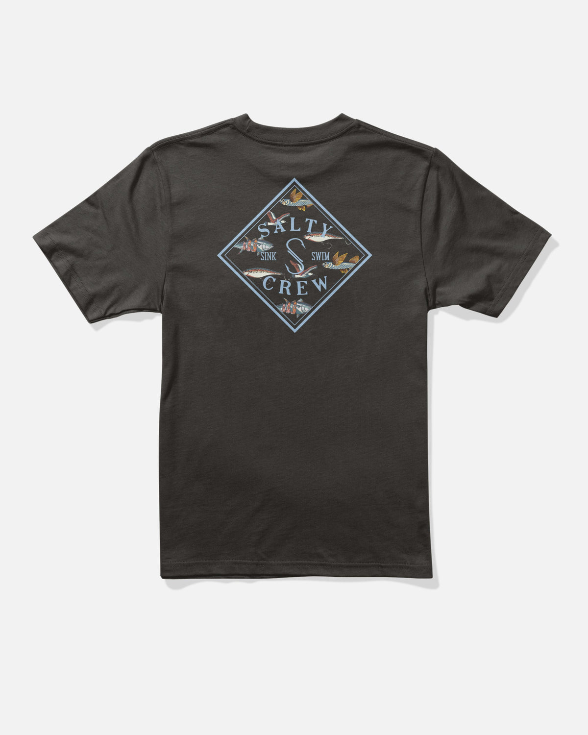 Salty Crew TIPPET FILL BOYS SS TEE - Black