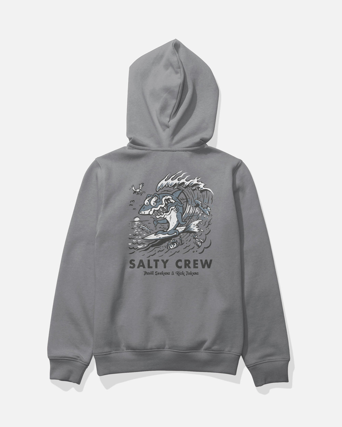 Salty Crew SURF SHARK BOYS FLEECE - Shark Skin
