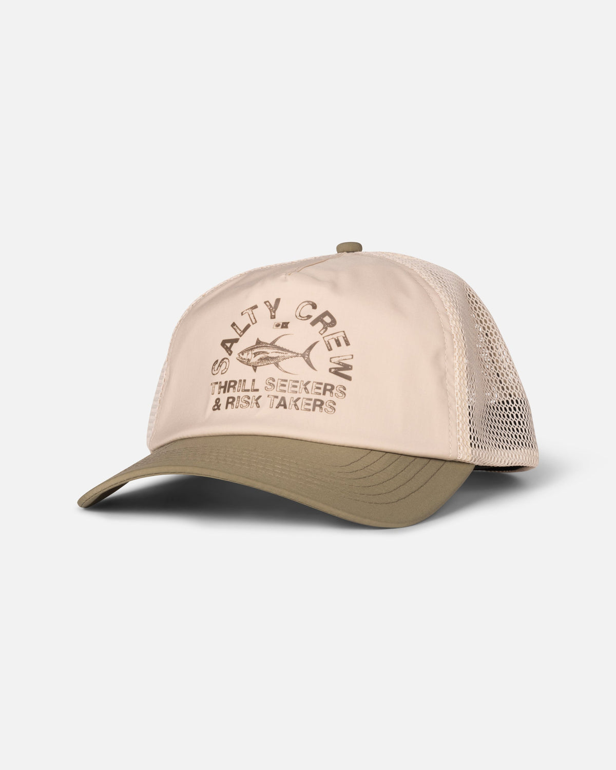 Salty Crew STAMPED TRUCKER - Off White/Fern