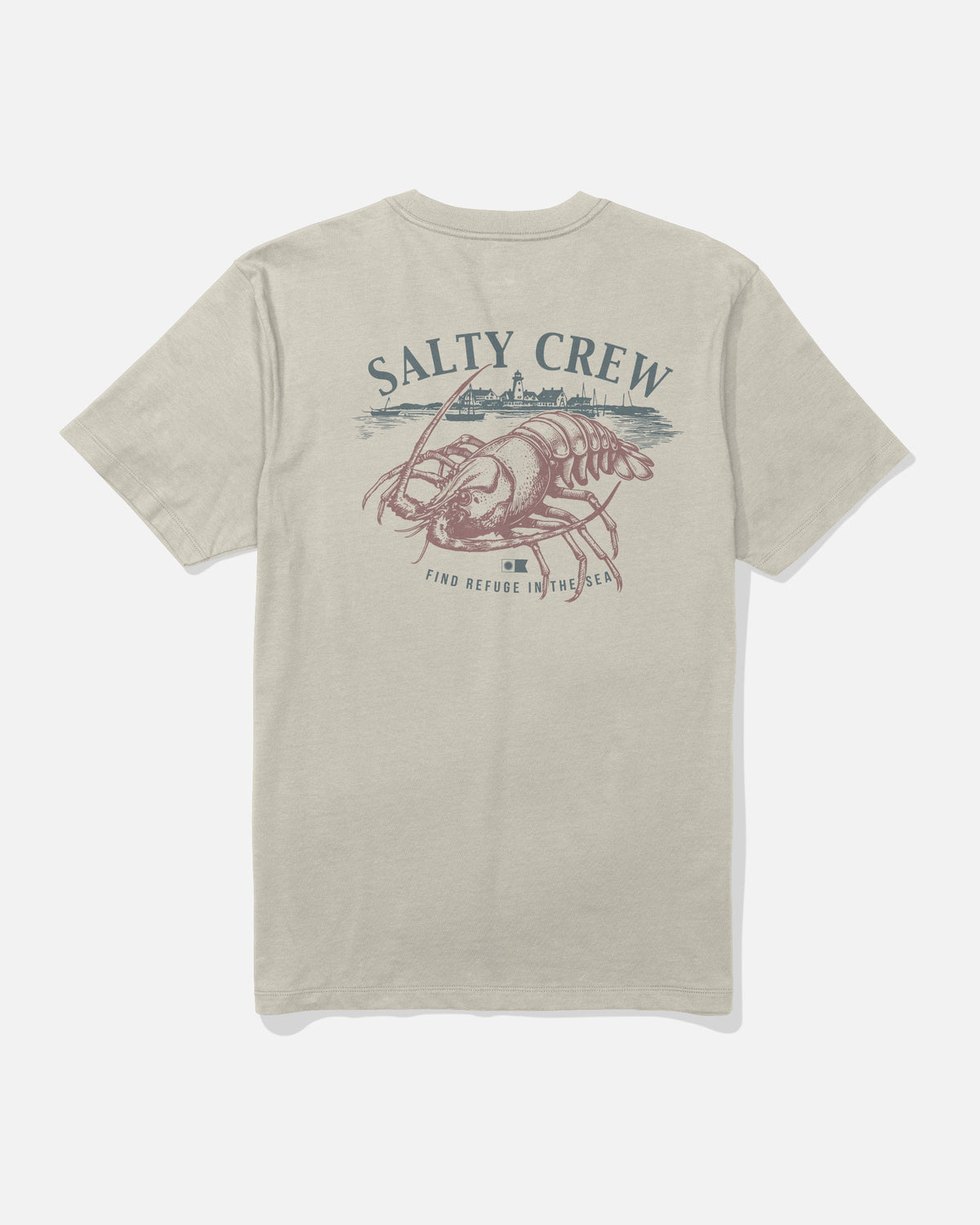 Salty Crew SHELLED SS TEE - Bone