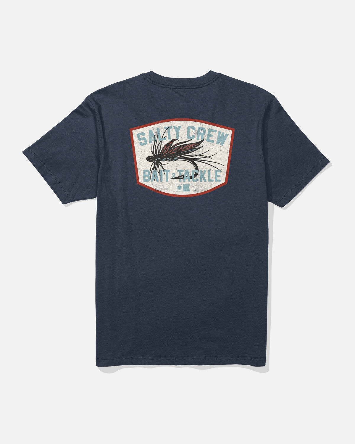 Salty Crew FISHING CO SS TEE - Navy